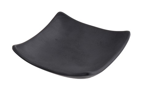 Zwarte Sausschaal - Melamine - 10.5 x 3cm