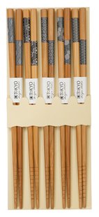 Eetstokjes met Uniek Figuurdesign - Set van 5 paar