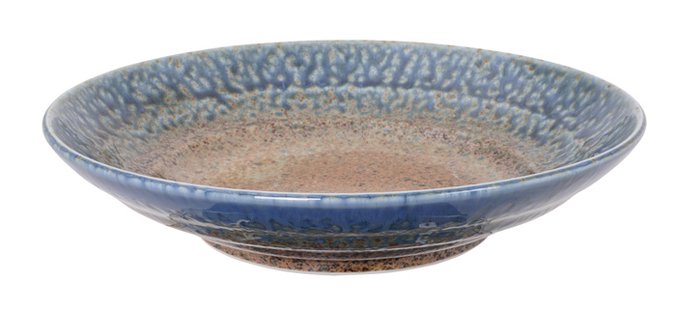 Blauw Bord - Minoyaki - Diepblauw Design - 28.5 x 6 cm