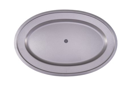 Ovale Schaal Vintage - Elegante Tafeldecoratie - 56 x 37 x 2,5cm