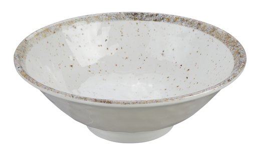 Witte Melamine Saladekom - Tokyo Design Studio - 700ml - 21.3x7.8cm