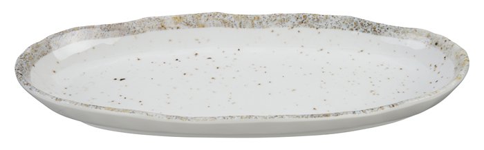 Wit Melamine Dinerbord - Tokyo Design Studio - 25.4 x 13 x 2.9 cm