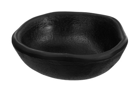Zwarte Kom - Melamine - 90ml - 8.5 x 2.8 cm