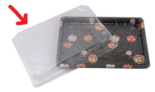 Plastic wegwerp deksel voor ST-8 - 50 stuks