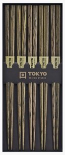 Houten Eetstokjes - Tokyo Design Studio - 5 Stuks