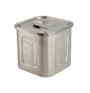 Tokyo Design Studio - Keuken - Gastronorm Roestvrij Stalen Saus Container 1.1L - 10.5cm Tokyo Design Studio - Keuken - Gastronorm Roestvrij Stalen Saus Container 1.1L - 10.5cm