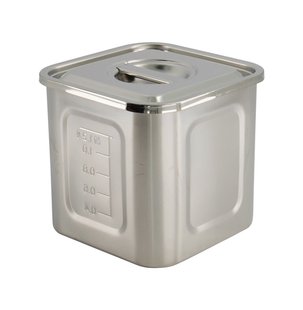 Tokyo Design Studio - Keuken - Gastronorm Roestvrij Stalen Saus Container 1.6L - 12cm Tokyo Design Studio - Keuken - Gastronorm Roestvrij Stalen Saus Container 1.6L - 12cm