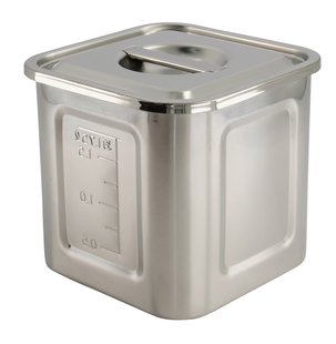 Tokyo Design Studio - Keuken - Gastronorm Roestvrij Stalen Saus Container 2.3L - 13.5cm Tokyo Design Studio - Keuken - Gastronorm Roestvrij Stalen Saus Container 2.3L - 13.5cm
