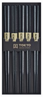 Glasvezel Eetstokjes Set - Tokyo Design Studio - Pentagon - 5 paar