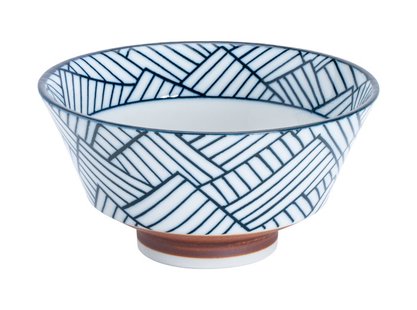 Japanse rijstschaal - Tokyo Design Studio - Sori Bowl Ajiro - 12.8x6.5 cm