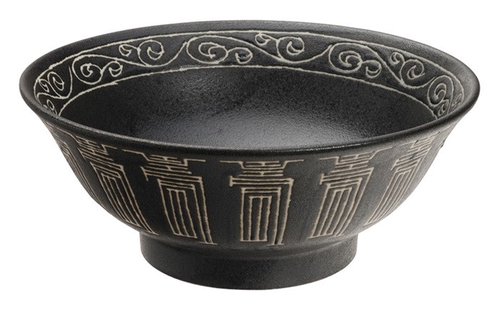 Japanse Ramen Kom - Tokyo Design Studio Kotobuki Black - 21.7x9 cm