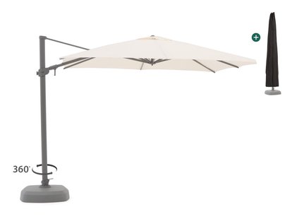 Shadowline Austin zweefparasol 300x300cm - Laagste prijsgarantie!
