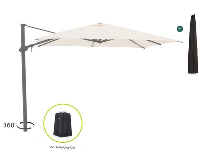 Shadowline Austin zweefparasol 300x300cm - Laagste prijsgarantie!