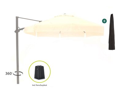 Shadowline Miami zweefparasol ø 350cm - Laagste prijsgarantie!