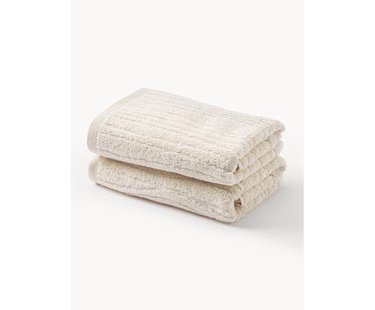 Katoenen handdoek Audrina in verschillende formaten