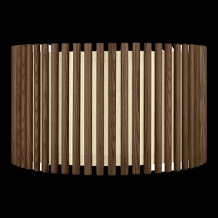 Komorebi Large lampenkap dark oak - Ø 45 cm