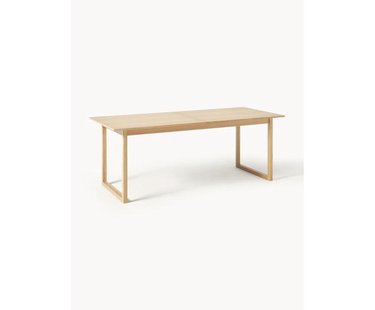 Uitschuifbare eettafel Calla, in verschillende formaten