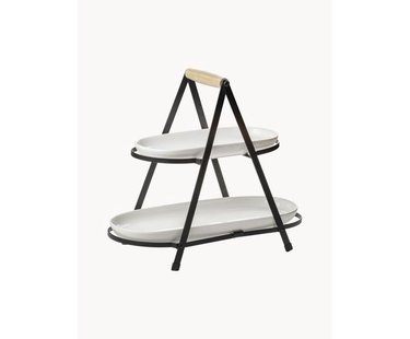 Etag&egrave;re Serve &amp; Share met afneembare plateaus