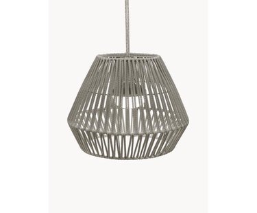 Mobiele outdoor LED hanglamp Conta, dimbaar