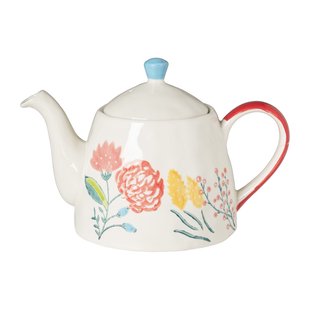 Theepot bloemen - multikleur - 750 ml Theepot bloemen - multikleur - 750 ml