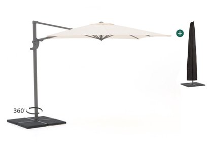 Shadowline Francisco zweefparasol 260x260cm - Laagste prijsgarantie!