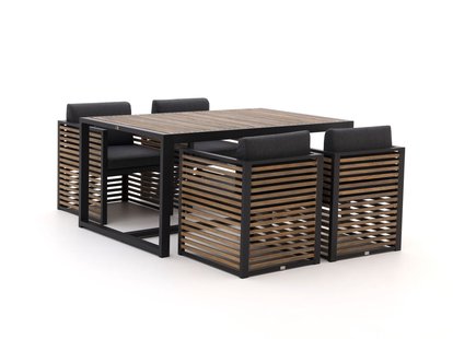 Bellagio Cadora 160cm dining tuinset 5-delig - Laagste prijsgarantie! Bellagio Cadora 160cm dining tuinset 5-delig - Laagste prijsgarantie!