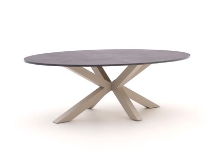 Bellagio Induno Ellips dining tuintafel 240x120cm - Laagste prijsgarantie!