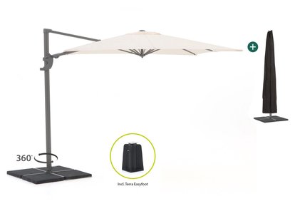 Shadowline Francisco zweefparasol 260x260cm - Laagste prijsgarantie!