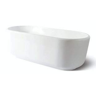 Vrijstaand Bad Luca Sanitair Primo Acryl 170x78x60 cm Incl. Afvoerset Glans Wit