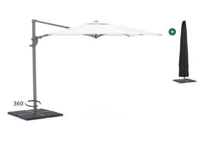 Shadowline Francisco zweefparasol 260x260cm - Laagste prijsgarantie!