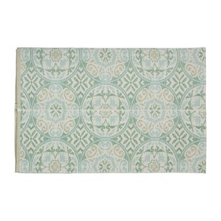 Buitenkleed cirkels - groen - 200x300 cm