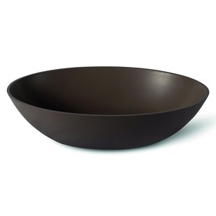 Waskom Luca Sanitair Tate 57,5x41x14,2 cm Solid Surface Castagno