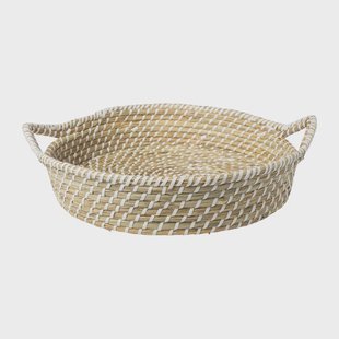 Mand sofie met hengsels - ø45x10 cm Mand sofie met hengsels - ø45x10 cm