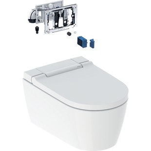 Geberit Aquaclean Sela Douche Wc met duofresh module - 37.5x56.5cm - softclose - keratect - alpine wit 146.226.01.1