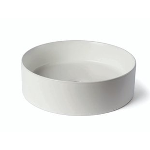 Waskom Luca Sanitair Ceramics Rond 39,4x39,4x11,5 Keramiek Mat Wit