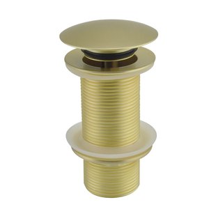 Clickwaste Best Design Nancy Lange Draad 5/4 10 cm Messing Mat Goud