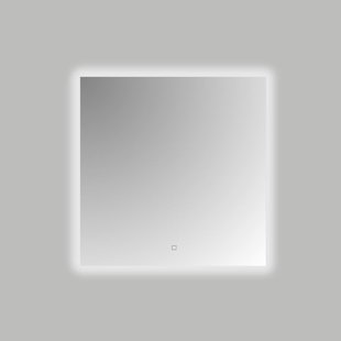 Spiegel Best Design Firkant Met LED Verlichting Vierkant 100x100 cm Met Touchknop Spiegel Best Design Firkant Met LED Verlichting Vierkant 100x100 cm Met Touchknop