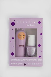 Inuwet lichtpaarse duo make-up set