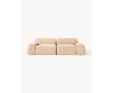 Modulaire bank Wolke (3-zits) van boucl&eacute;