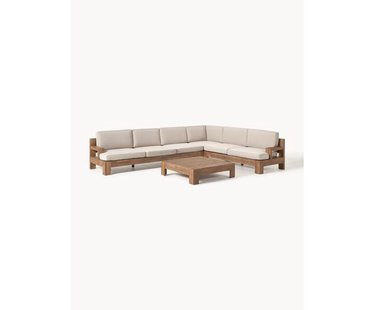 Modulaire tuin loungeset Joshua van acaciahout, 4-delig