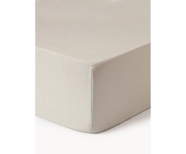 Hoeslaken Airy, gewassen linnen