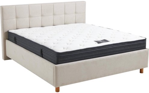 Goossens Gestoffeerd Bedframe Branson, 160 x 210 cm