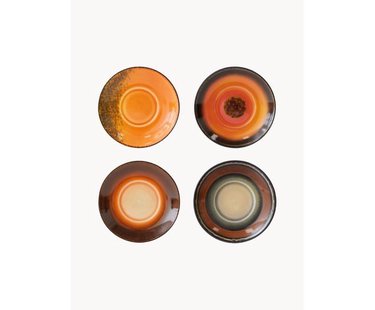 Handgemaakte schoteltjes 70&#039;s, srt