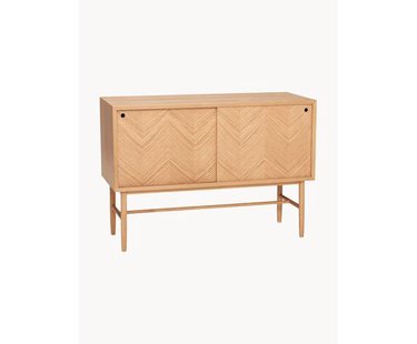 Dressoir Herringbone van eikenhout