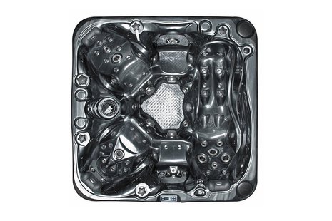 Spa Solace | Pearl Shadow with GREY/oak trim