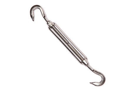 Platinum | M10 Spanmoer 2x haak | RVS