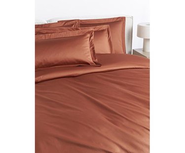 Katoensatijnen dekbedovertrek Premium