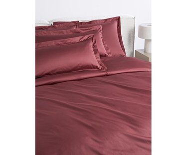 Katoensatijnen dekbedovertrek Premium
