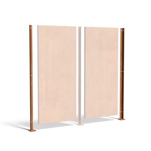 Cortenstaal hoekpaal