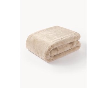 Knuffeldeken Mette van imitatiebont